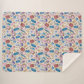 Witchy Wonders Sherpa Blanket Sherpa Deken (Voorkant (horizontaal))