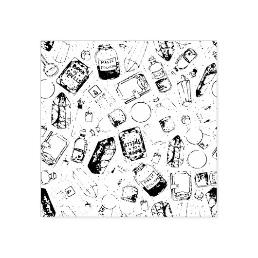 Witchy Wonders Stamp Rubberstempel (Afrduk)