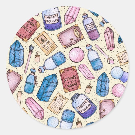 Witchy Wonders Stickers (Voorkant)