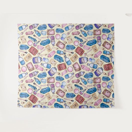 Witchy Wonders Tapestry Wandkleed (Voorkant (horizontaal))