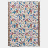 Witchy Wonders Throw Deken (Voorkant Verticaal)