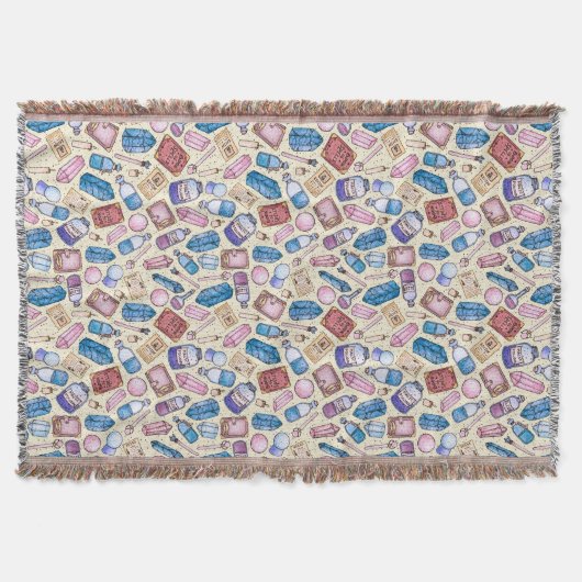 Witchy Wonders Throw Deken (Voorkant)