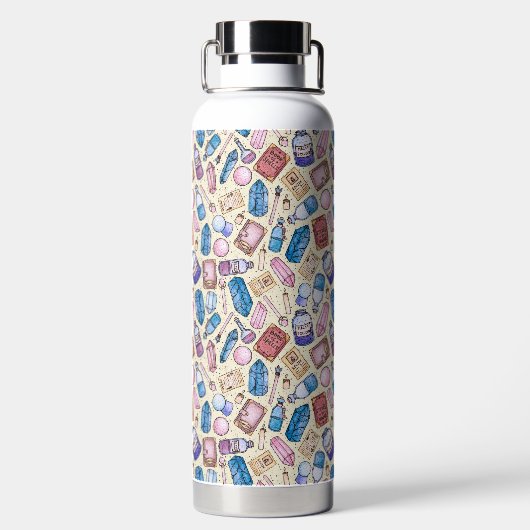 Witchy Wonders Water Bottle Waterfles (Achterkant)