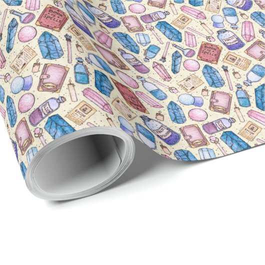 Witchy Wonders Wrapping Paper Cadeaupapier (Rol Hoek)