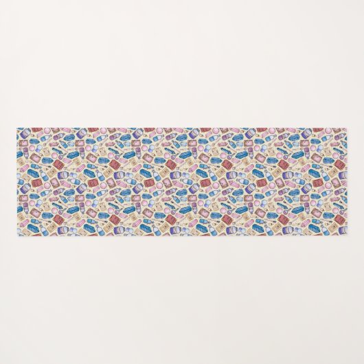 Witchy Wonders Yoga Mat (Achterkant (horizontaal))