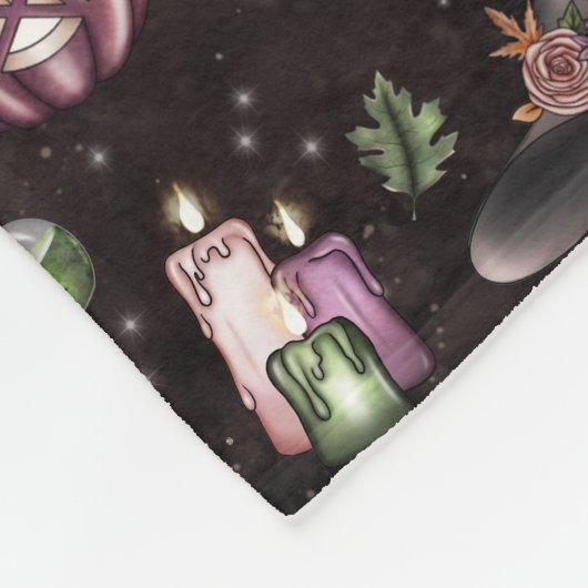 Witchy Woodland Fleece Deken (Hoek)