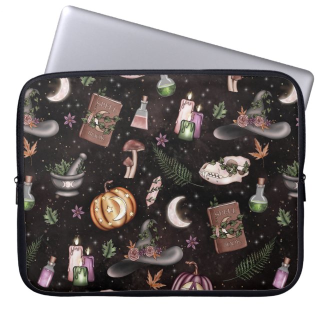 Witchy Woodland Laptop Sleeve (Voorkant)