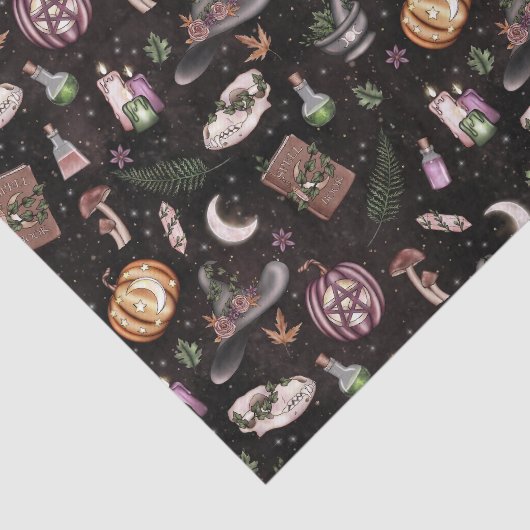 Witchy Woodland Tissuepapier (Detail)