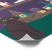 Witchy Workroom Halloween Poster (Hoek)