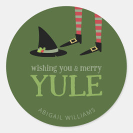 Witchy Yule Sticker