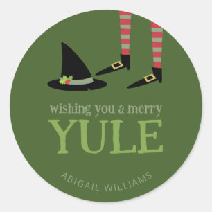 Witchy Yule Sticker