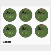 Witchy Yule Sticker (Vel)