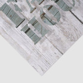 witgekalkte schuur hout western land boerderij tissuepapier (Detail)