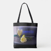 Witgele diepvriezer tote bag (Achterkant)