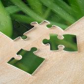 Witgele maisbloem puzzel legpuzzel (Zijkant)