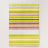 Witgele strepen legpuzzel (Verticaal)