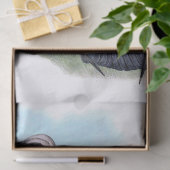  witgepompte vogelstand tissuepapier (Geschenk)