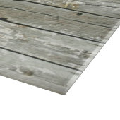 witgewassen schuur- en tuinboerenlavendel snijplank (Hoek)