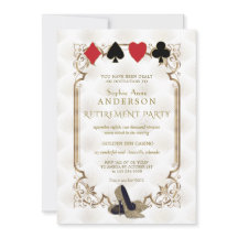 Witgoud Art Deco Casino Vegas Poker Pensioen