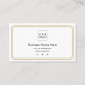 Witgoud Modern Business Café Koffiesalon Loy Klantenkaartje (Voorkant)
