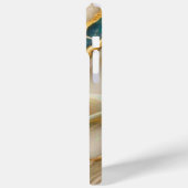 Witgouden agaat marmer Case-Mate iPhone case (Achterkant / Links)