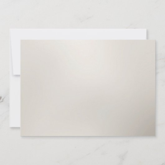 Witgouden bloemen sparen de datum save the date (Achterkant)