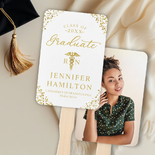 Witgouden foto Medische Verpleegkunde School Afstu Handwaaier