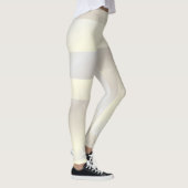Witgouden geometrisch leggings (Rechts)