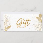 Witgouden Salon Store Zakelijk Cadeaubon (Voorkant)