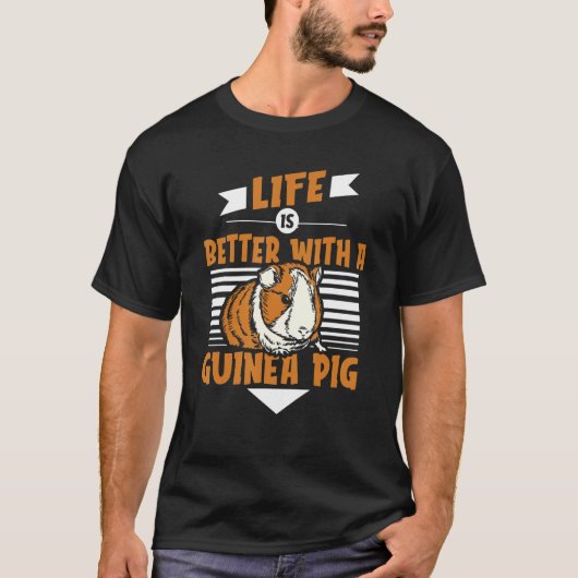 with a Guinea Pig Guinea Pig T-shirt (Voorkant)