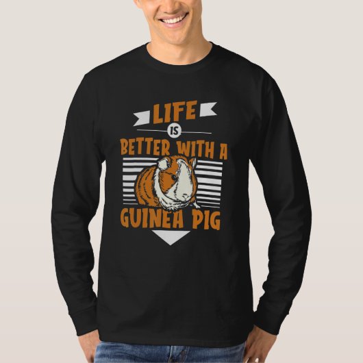 with a Guinea Pig Guinea Pig T-shirt (Voorkant)