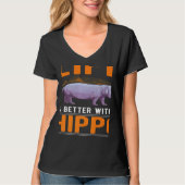 with a Hippo T-shirt (Voorkant)