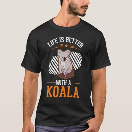 with a Koala 1 T-shirt (Voorkant)