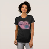 With a mom's heart and a rockstar's soul t-shirt (Voorkant volledig)