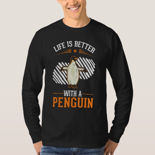 with a Penguin 1 T-shirt (Voorkant)