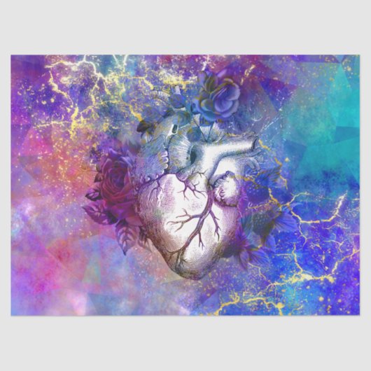 With all my heart  tissuepapier (Voorkant)