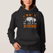 with an Aardvark Hoodie (Voorkant)