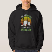 with an Aardvark Hoodie (Voorkant)