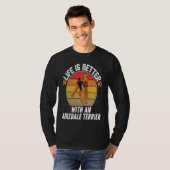 With An Airedale Terrier Dog Owner T-shirt (Voorkant volledig)
