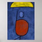 With an Umbrella by Paul Klee Poster (Voorkant)