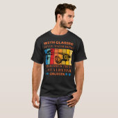 with classic car retro t-shirt (Voorkant volledig)