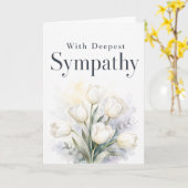 With Deepest Sympathy Card Kaart (Gele Bloem)