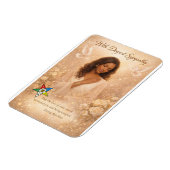 With Deepest Sympathy — Order of the Eastern Star  Magneet (Linkerzijde)