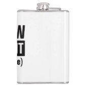 With God All Things Are Possible Heupfles (Achterkant)