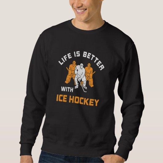 with Ice Hockey Saying for next Game Day Trui (Voorkant)