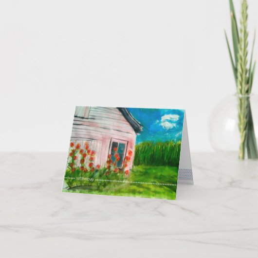 with*love_folded lege notakaart kaart (Voorkant)