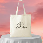 With Love From Destination Wedding Merch Station Tote Bag