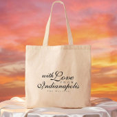With Love From Wedding Merch Station Tote Bag