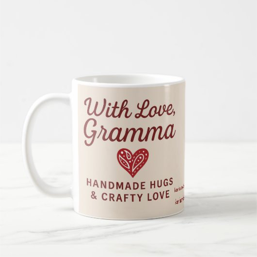 With Love, Gramma Mug Koffiemok (Links)