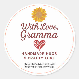 With Love, Gramma Sticker